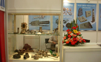 August 2008, BAUMA Trade Fair, Munich, Germany. Our Display Area